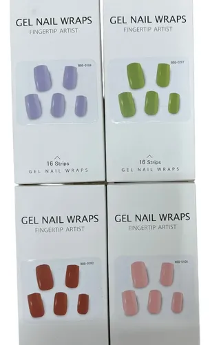 Sticker De Gel Autoadhesivos Nail Para Cabinas Uv Led