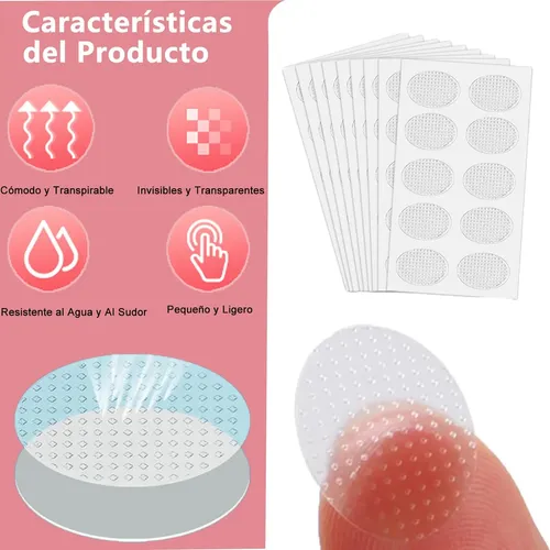 / 1000 Parches De Soporte Para Lóbulos De Oreja, Parches W