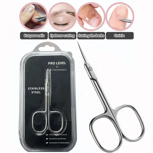 Alicate De Cutícula Acero Inoxidable 4 Filos Manicura Stainless Steel