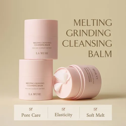 Bálsamo Limpiador Facial Hidratante La Muse, 6.76 Fl Oz