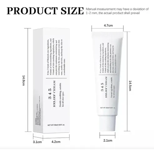 Crema De Alivio Mz 345, Crema Reparadora Intensiva 345 Todo Tipo De Piel