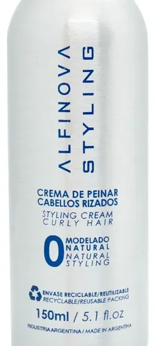 Alfinova Styling Crema De Peinar Rizos Rulos Natural 150ml