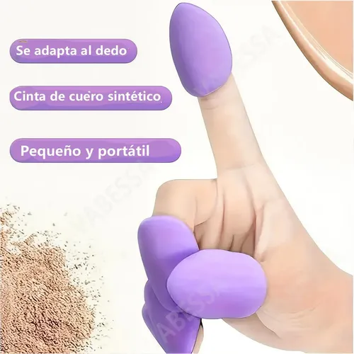 Jf- 16 Pcs Set De Esponjas Para Maquillaje Incluye .