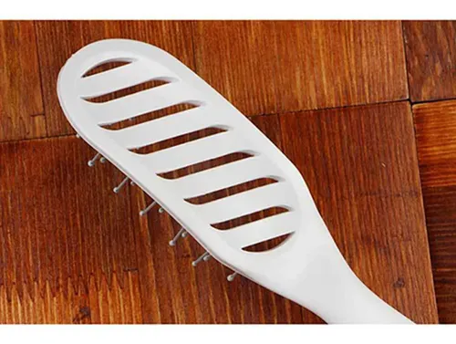 Cepillo Desenredante Curvo Con Ventilación Para Un Secado Rá Black