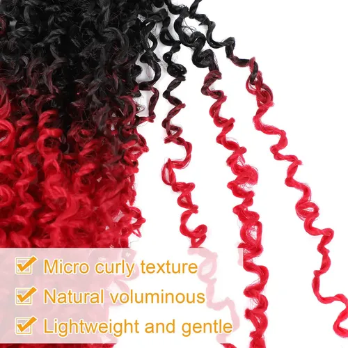 Cabello De Ganchillo Aksice Yanky Twist, 20 Cm, 8 Paquetes P