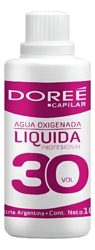 Agua Oxigenada Doreé Líquida 30 Vol 100cc