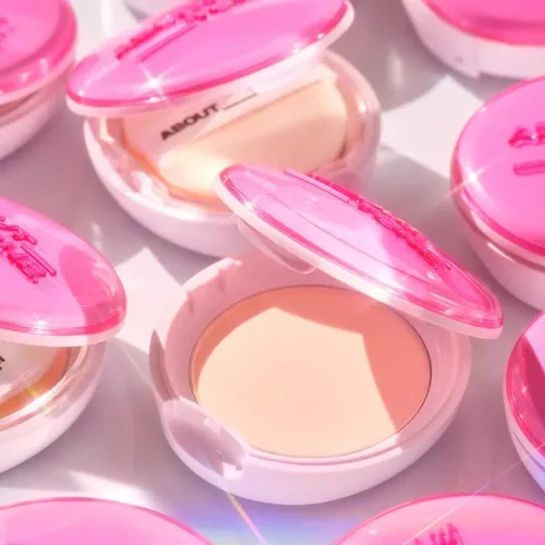Polvera Glow Tone Con Espejo Glow Powder Pact