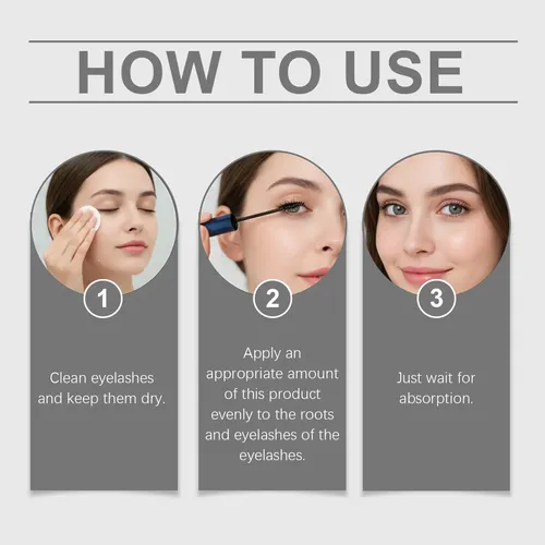Máscara De Pestañas Textura Ligera Fácil Absorción,10ml,1ud