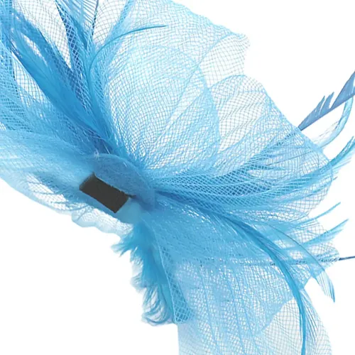 W; Pinza For El Pelo Veil Fascinator For Sombrero, Fiesta De