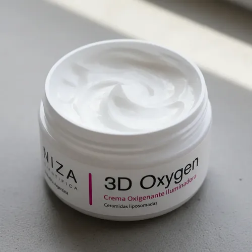 Crema Oxigenante Iluminadora Niza 3d Oxigen 60g Todo Tipo De Piel Día/noche