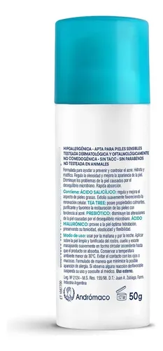 Dermaglos Crema Gel Hidratante Control Acne 50g