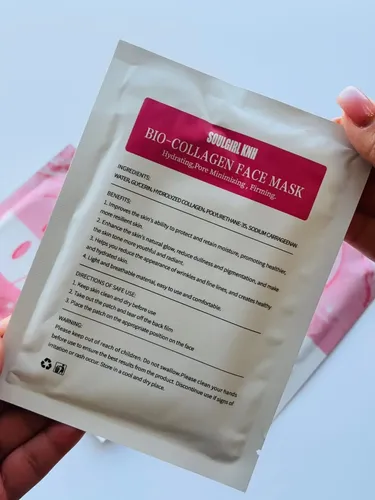 Mascarilla Facial Absorbible 100% Bicolágeno Reafirma Nutre