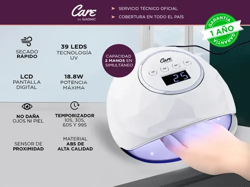 Cabina Uv Led Gadnic Care Sun Diamond Digital