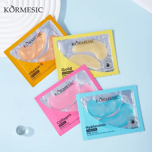 W Juego De 10 Mascarillas Vc Para Ojos Humectantes E W,