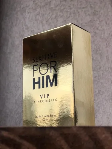 Perfume Eau De Toilette Sexitive For Him Vip Afrodisiaco 100ml Hombre