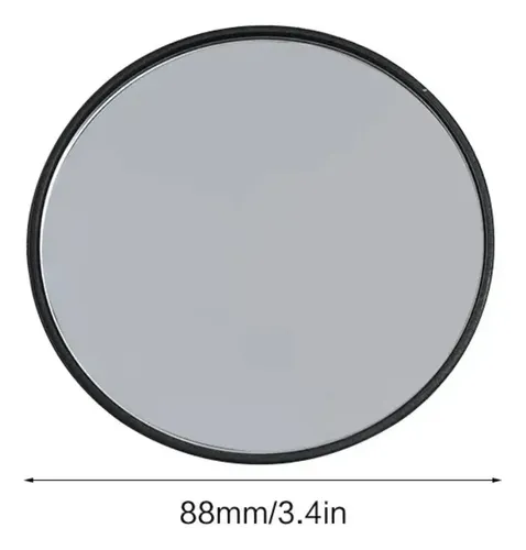 Espejo Aumento 5x Ventosa Maquillaje Black-5x