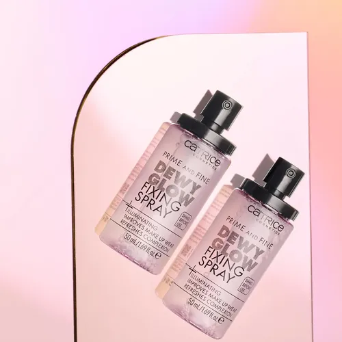 Spray Fijador Catrice Prime & Fine Iluminador Con Brillo Hum