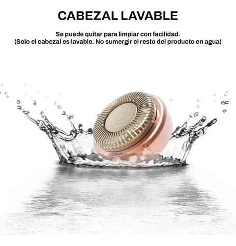 Eliminador De Vello Facial Eléctrico, Sin Dolor, Recargable,