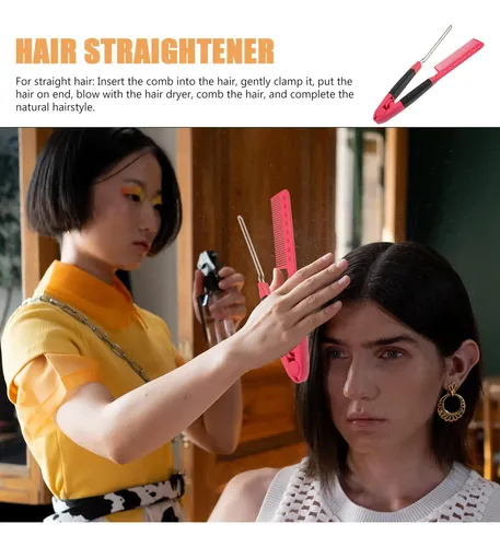 Alisador De Pelo Comb Plancha De Pelo Profesional
