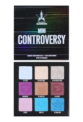 Jeffree Star Paleta De Ojos By Shane Dawson Mini Controversy Color De La Sombra Metalico