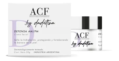 Crema Facial Acf By Dadatina Defensa Am/pm X 50 G