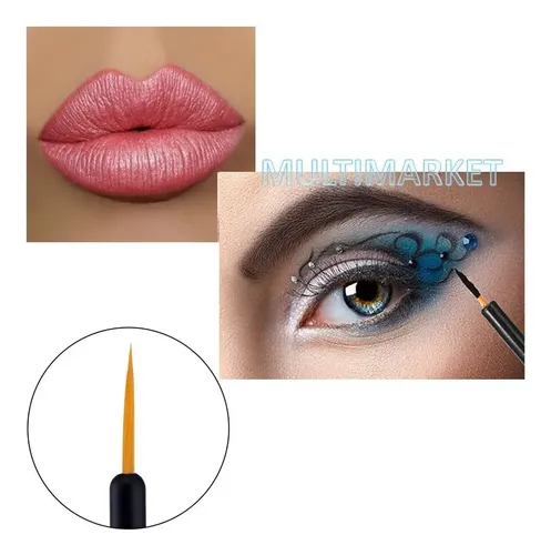 Pinceles Delineadores De Ojos Y Labios Descartables 50 Unid