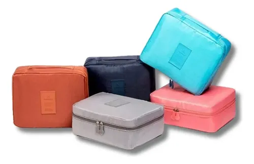 Pack X6 Neceser Bolso Porta Cosmeticos Maquillaje X Mayor