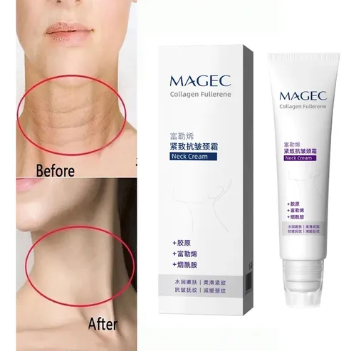 Crema Cuello Antiedad Magec Colágeno 50ml Todo Tipo De Piel Día/noche