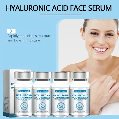 Sérum Facial Con Ácido Hialurónico De 5 Piezas – Un Sérum
