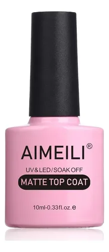 Top Coat Mate Sin Dejar Residuos Aimeili Matte Top Coat 10
