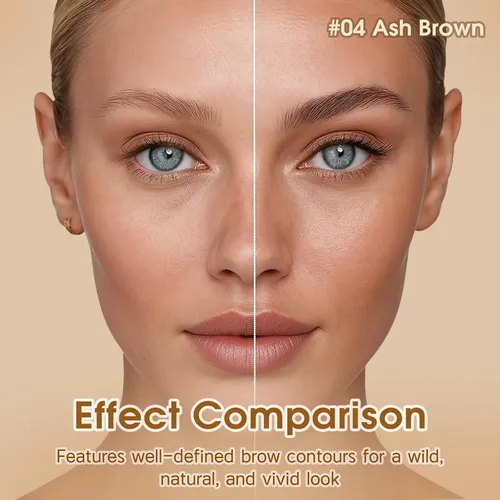 Lápiz De Cejas Microblading Ucanbemakeup 04 Marrón Ceniza