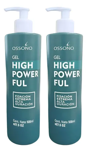 2 Gel Ossono Barber 500 Ml Gr. High Powerfull Envio Al Pais