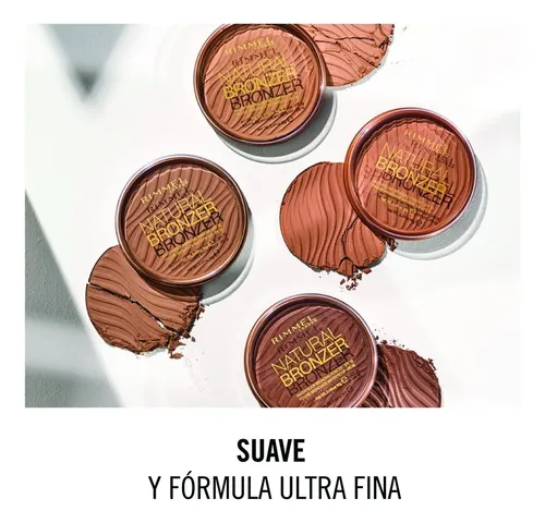 bronzer natural en polvo Rimmel London tono 004