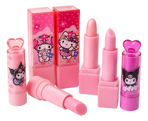 Pack X2 Bálsamo Labial Miss Betty Tinte Rosa Kawaii Lipstick