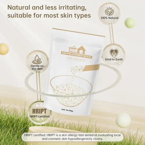 Cera Pearl White Lifestance 1 Lb Para Depilación Facial Y