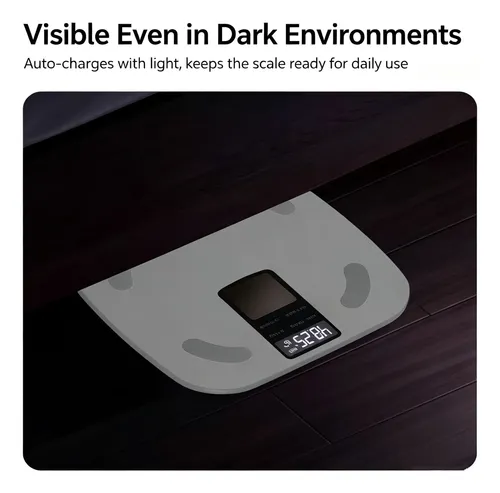 Báscula De Impedancia Con Carga Solar, 50g Y 180kg