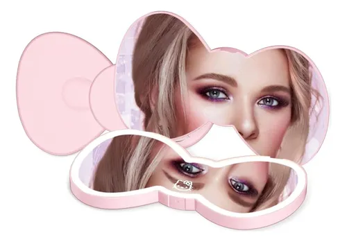 Espejo Compacto Led Hello Kitty Bow De Impressions Vanity