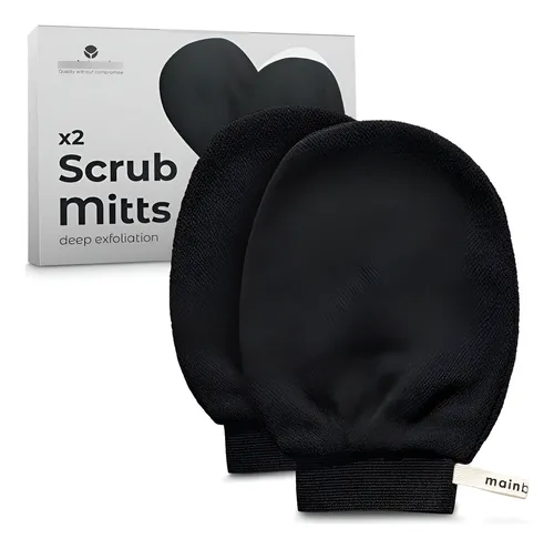 Guantes Exfoliantes Coreanos Paquete De 2 Para Piel Muerta