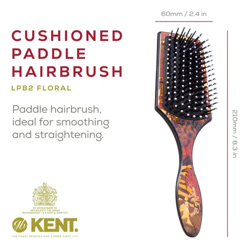 Cepillo Paddle Pequeño For El Cabello, 21 Cm, Modelo Lpb2