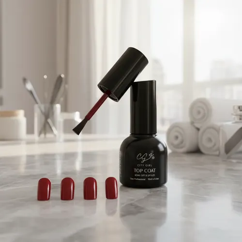 Top Coat Para Semi Permanente Uñas Manicura City Girl 10ml