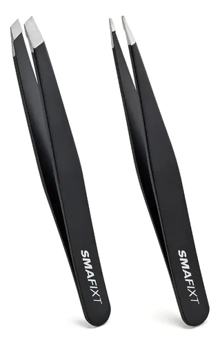 Pinzas Precisas Para Cejas Y Vello Facial 2 Pack
