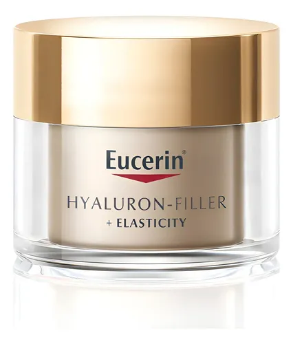 Crema Anti-edad Eucerin Hyaluron-filler Elasticy Night 50 Ml Normal