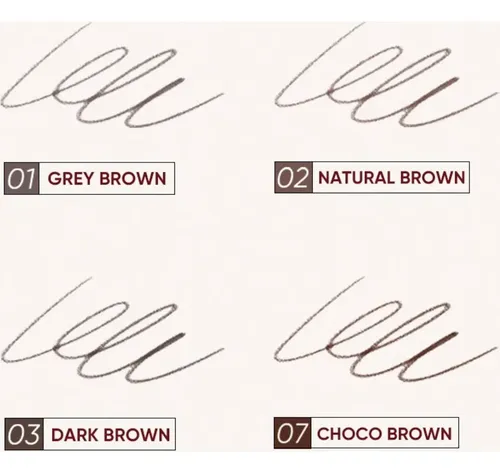 Lápiz Triangular Para Cejas Judydoll 03 Dark Brown, Tono