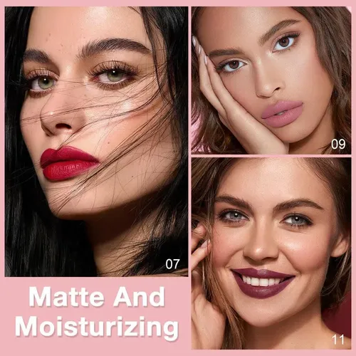 Conjunto Delineadores Labiales Retráctiles 12 Tonos Evpct