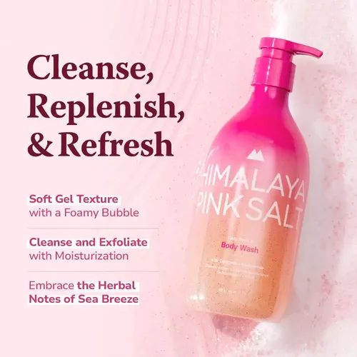 Gel De Baño Y Exfoliante Himalaya Pinksalt 620 Ml