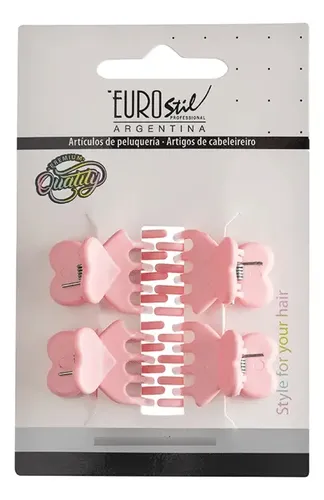 Hebilla Broche De Pelo Corazon Mini Eurostil X16 50077