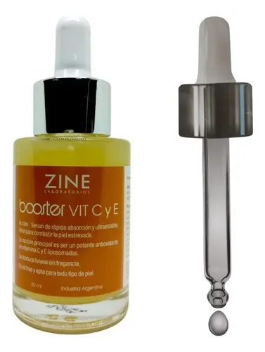 Booster Vitamina C Y E Antioxidante Oil Free 30ml Zine