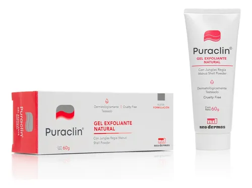 Puraclin Gel Exfoliante Limpieza Pieles Acneicas Neo Dermos Tipo de piel Grasa