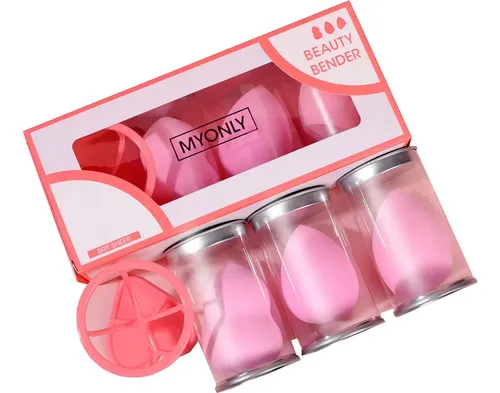 Esponjas Maquillaje De Beauty Blender Para Uso Húmedo Y