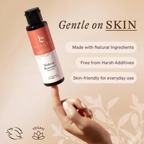 Desmaquillante Beauty By Earth, Natural Y Orgánico, 5 Onzas